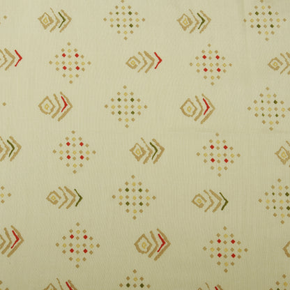 Chanderi Foil Print Fabric