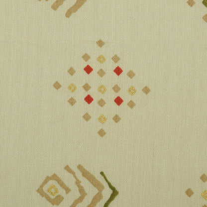 Chanderi Foil Print Fabric