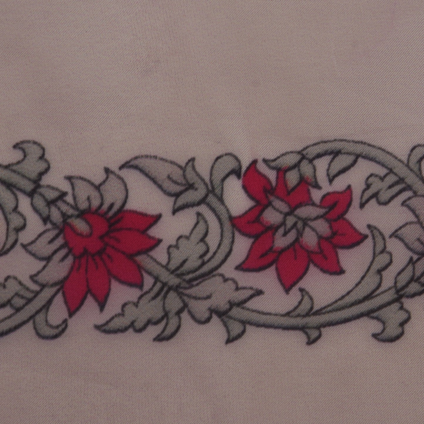 Multicolor Satin Organza Print Fabric