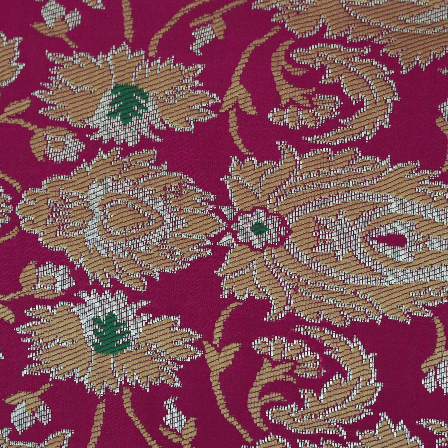 Kimkhab Meena Brocade Fabric