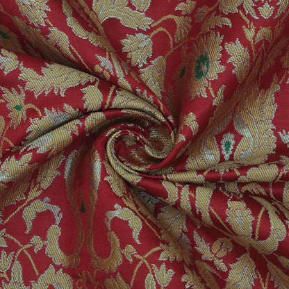 Kimkhab Meena Brocade Fabric