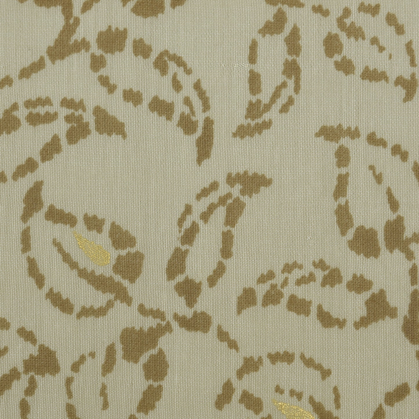 Chanderi Foil Print Fabric