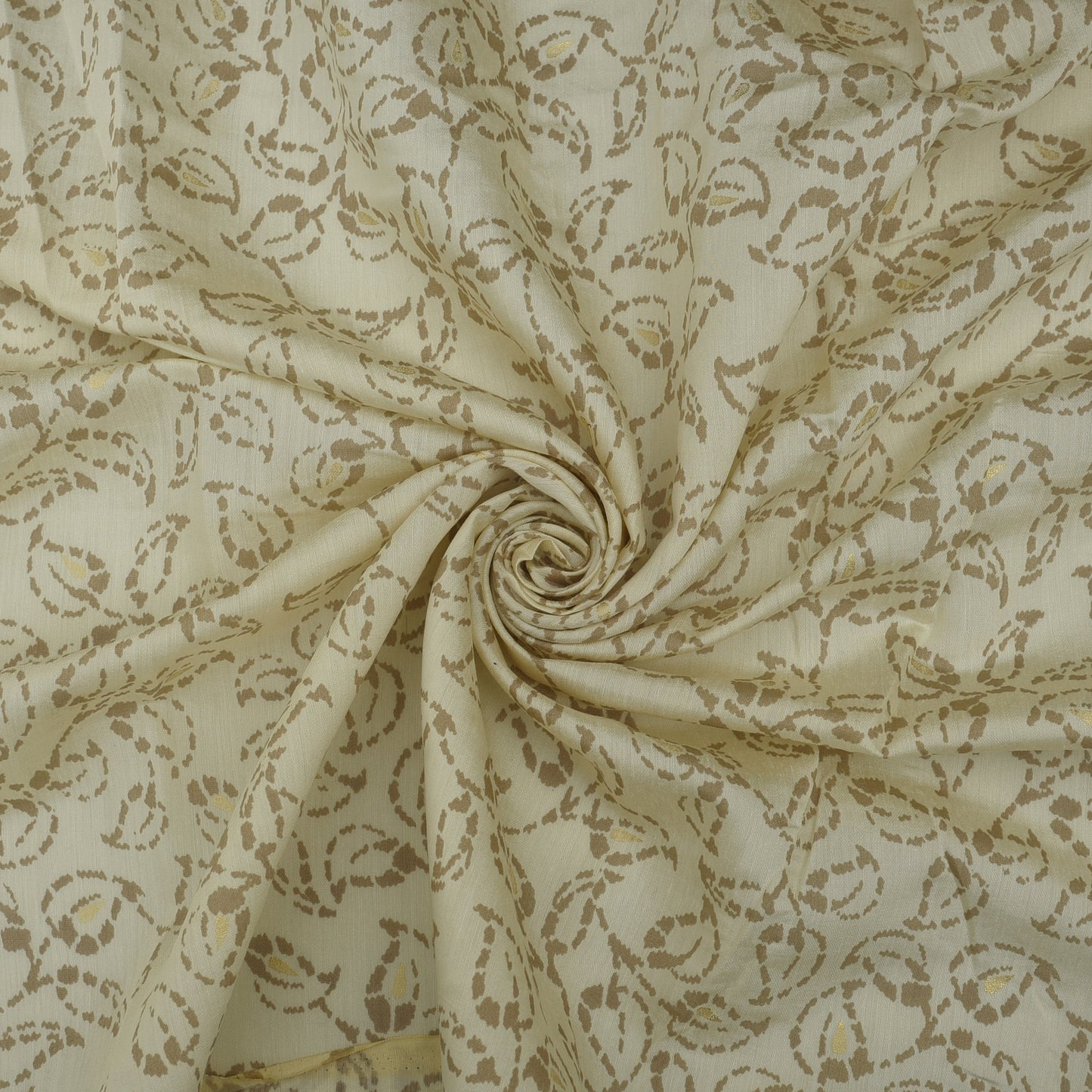 Chanderi Foil Print Fabric
