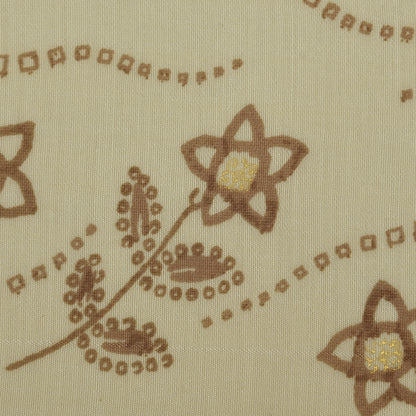 Chanderi Foil Print Fabric