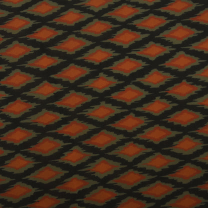 Multicolor Organza Print Fabric