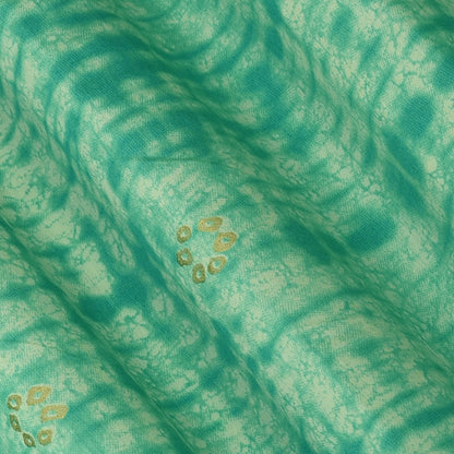 Chanderi Foil Print Fabric