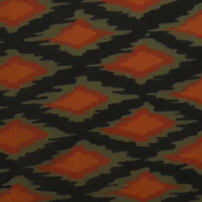 Multicolor Organza Print Fabric