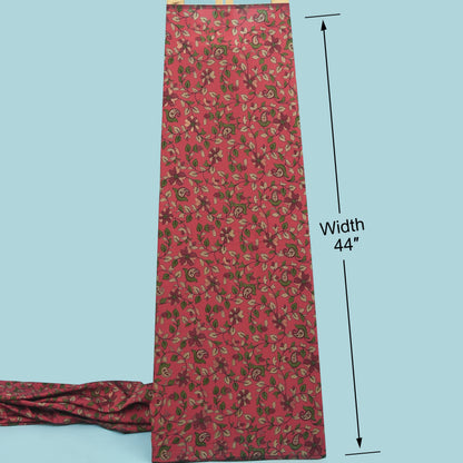 Chanderi Foil Print Fabric