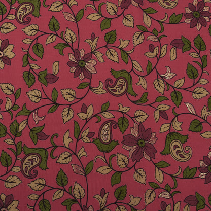 Chanderi Foil Print Fabric