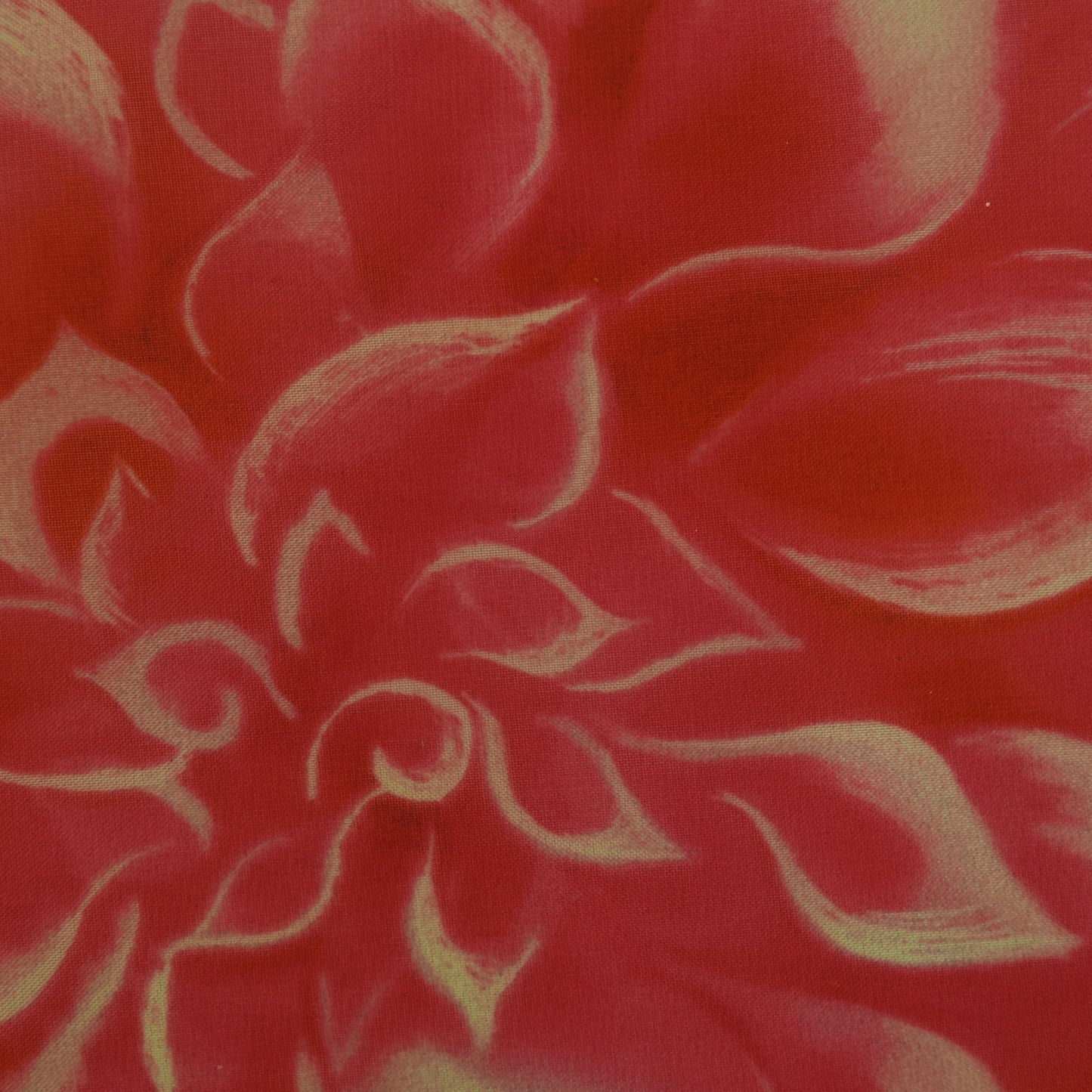 Multicolor Satin Organza Print Fabric