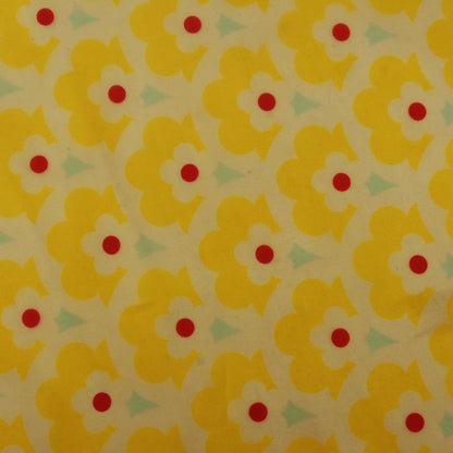 Multicolor Satin Organza Print Fabric