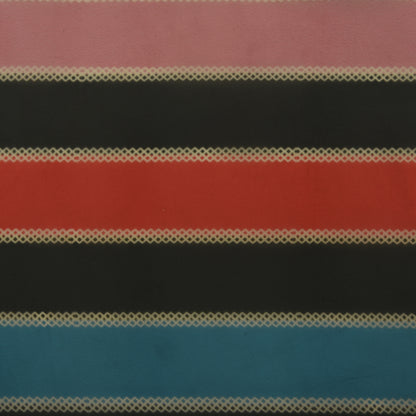 Multicolor Satin Organza Print Fabric