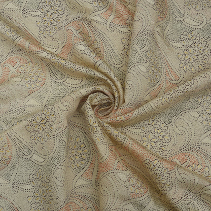 Chanderi Foil Print Fabric
