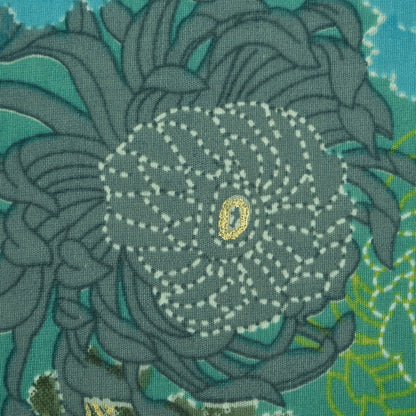 Chanderi Foil Print Fabric