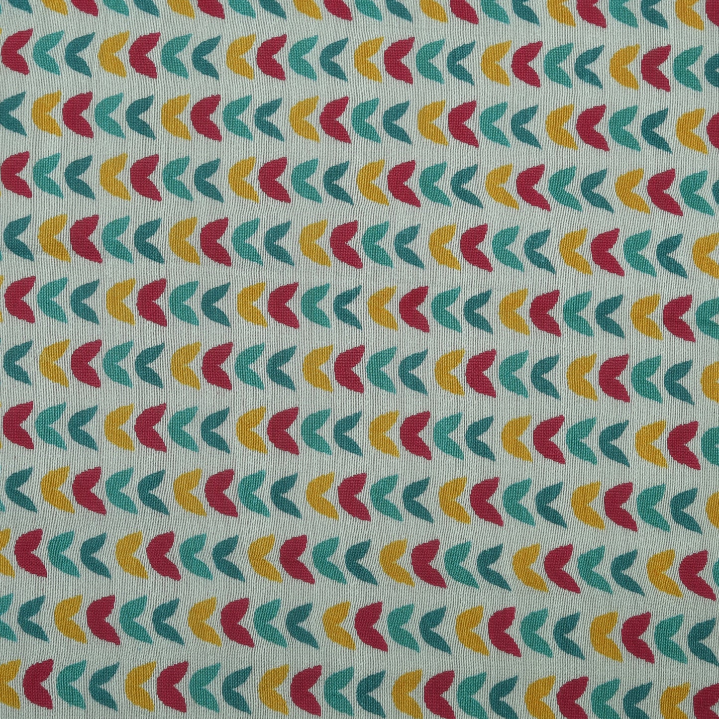 Multicolor Chanderi Print Fabric