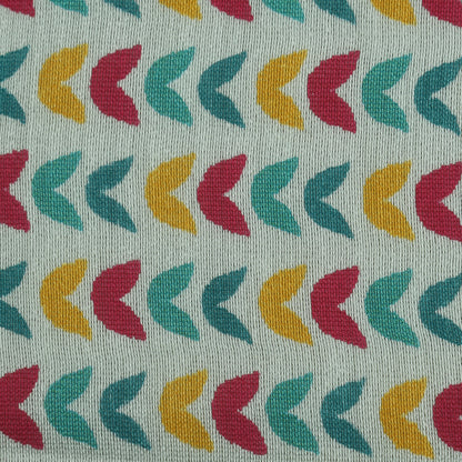 Multicolor Chanderi Print Fabric