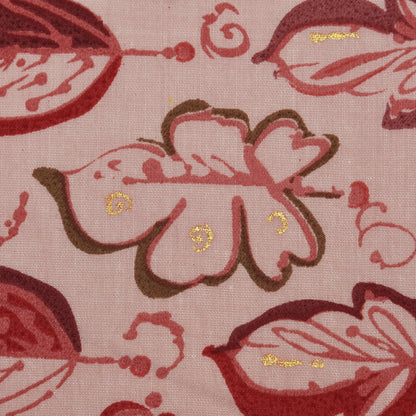 Chanderi Foil Print Fabric