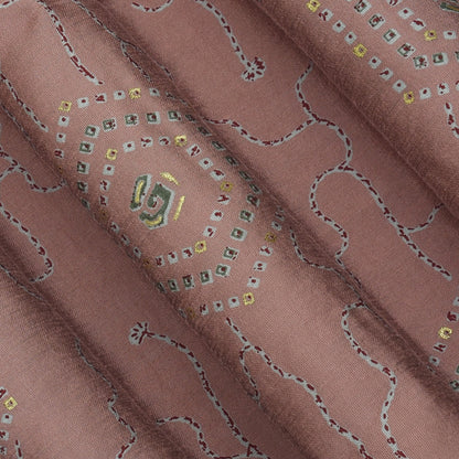 Chanderi Foil Print Fabric