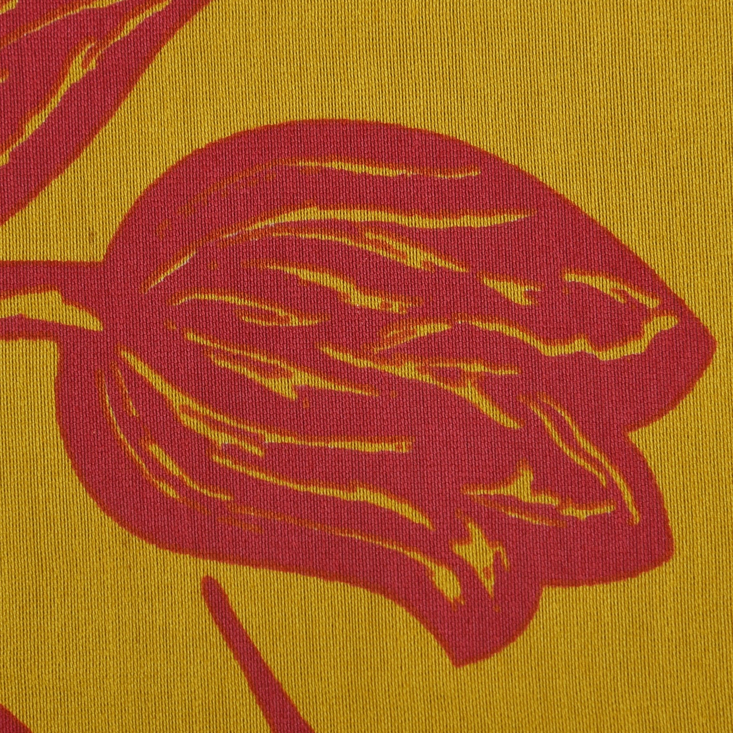 Multicolor Chanderi Print Fabric