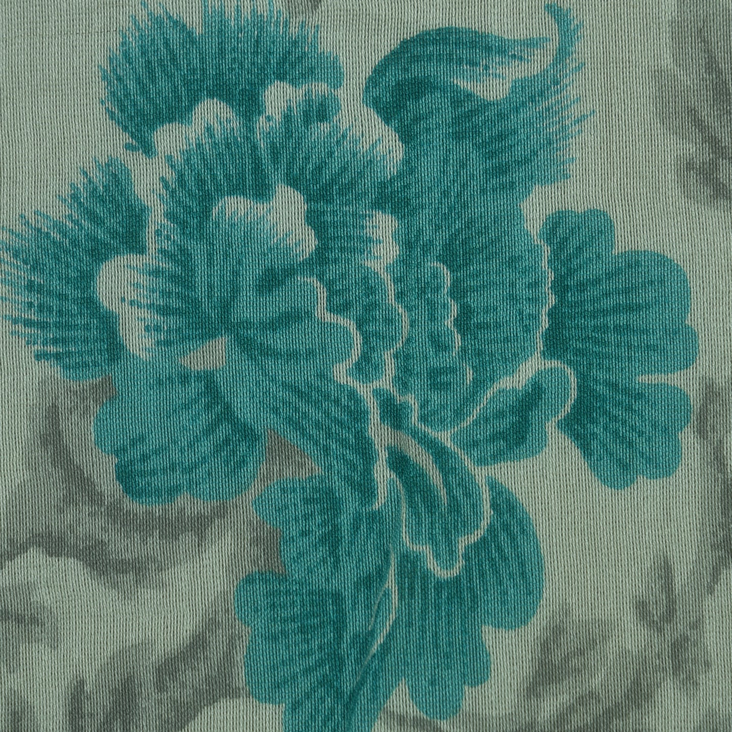 Multicolor Chanderi Print Fabric