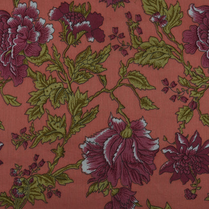 Multicolor Chanderi Print Fabric