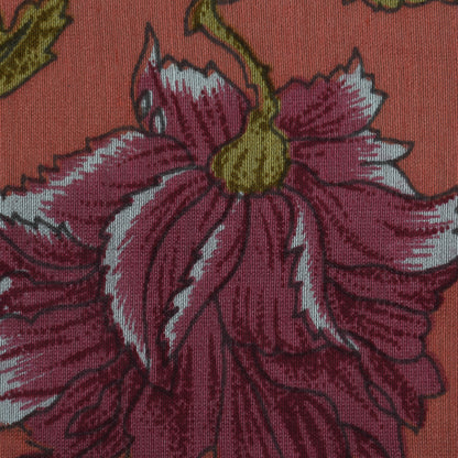 Multicolor Chanderi Print Fabric