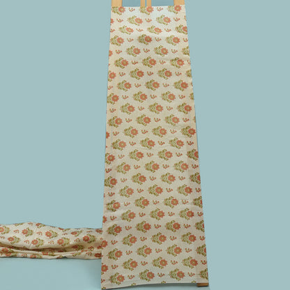 Multicolor Chanderi Print Fabric