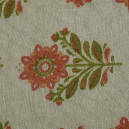 Multicolor Chanderi Print Fabric