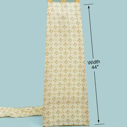 Chanderi Foil Print Fabric