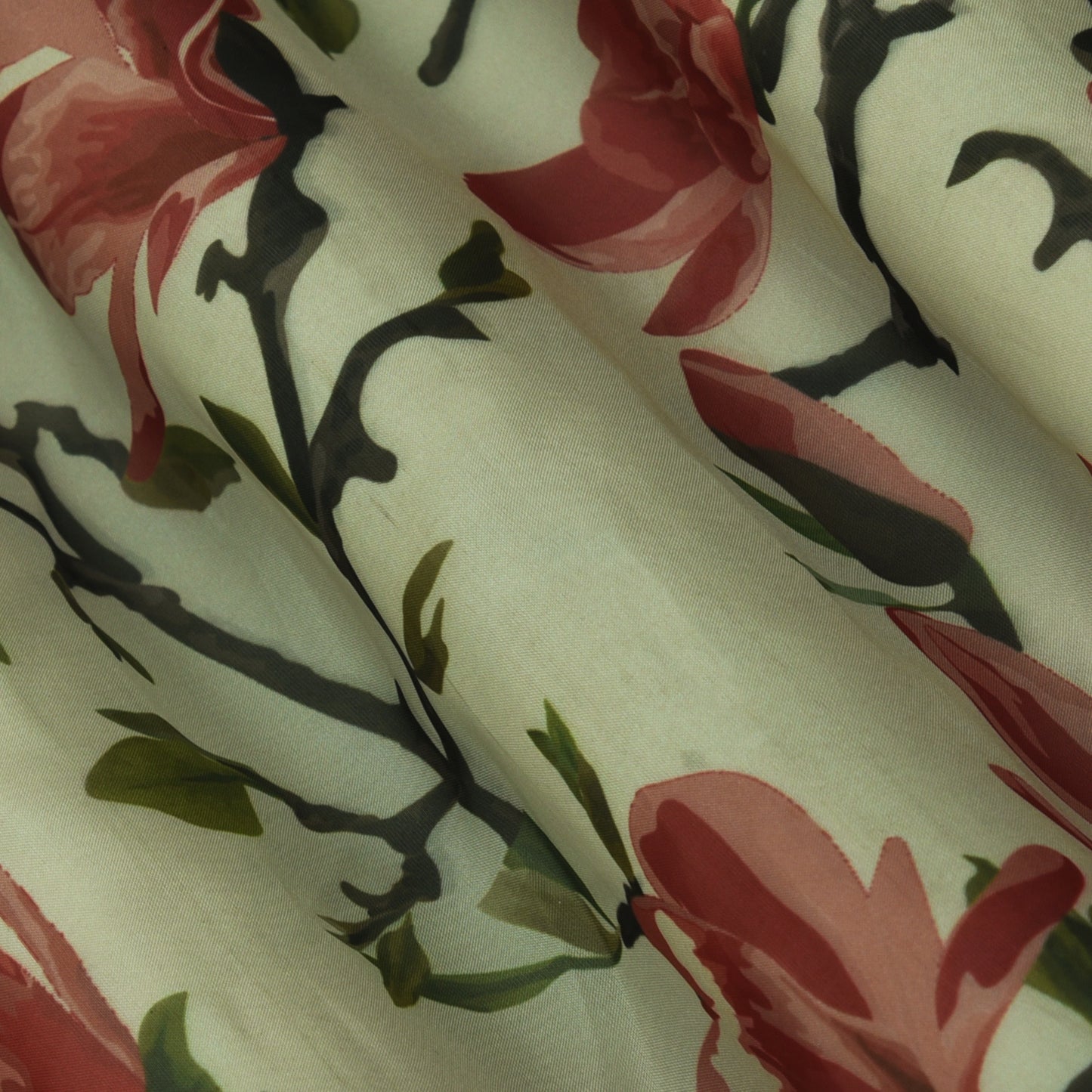 Multicolor Organza Print Fabric