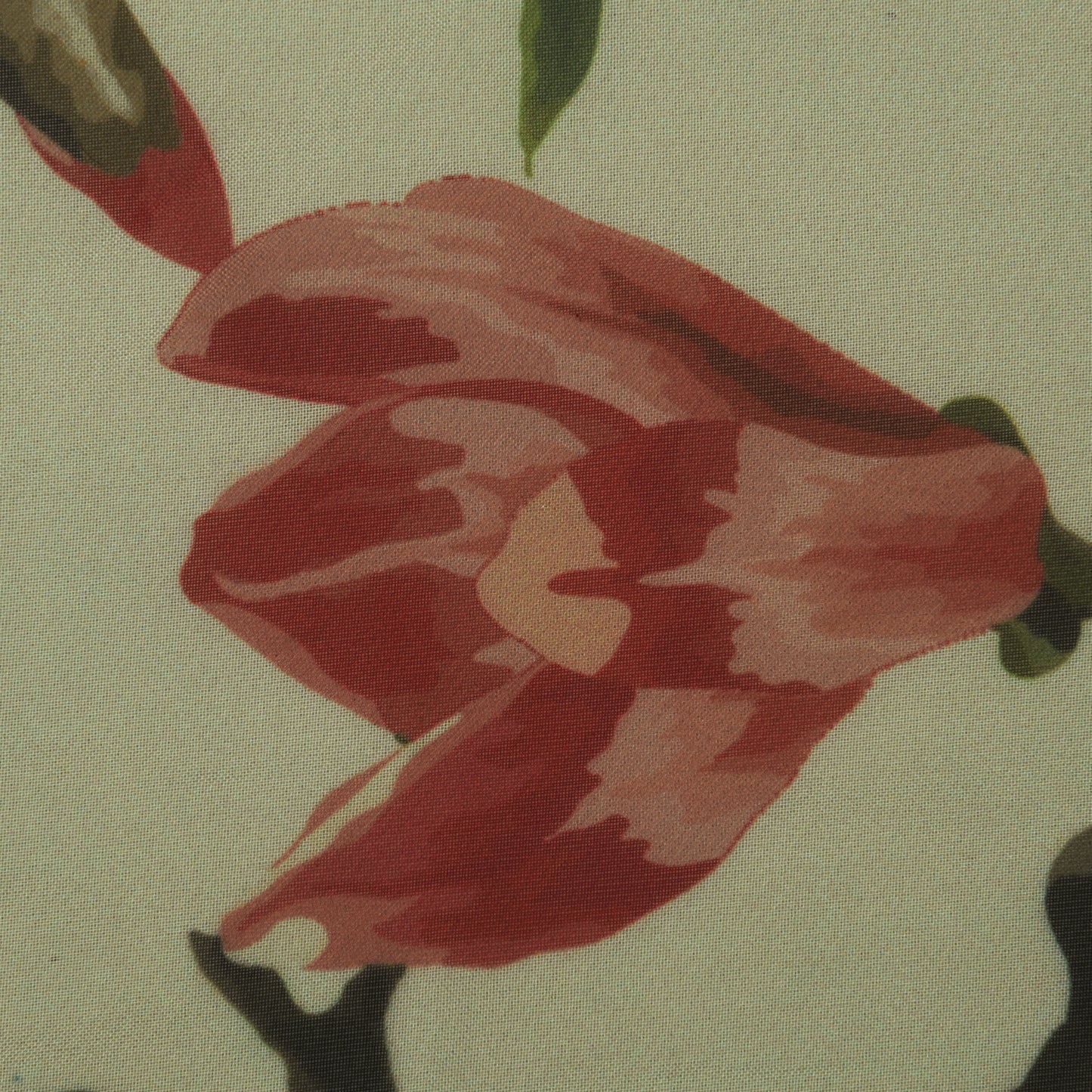 Multicolor Organza Print Fabric