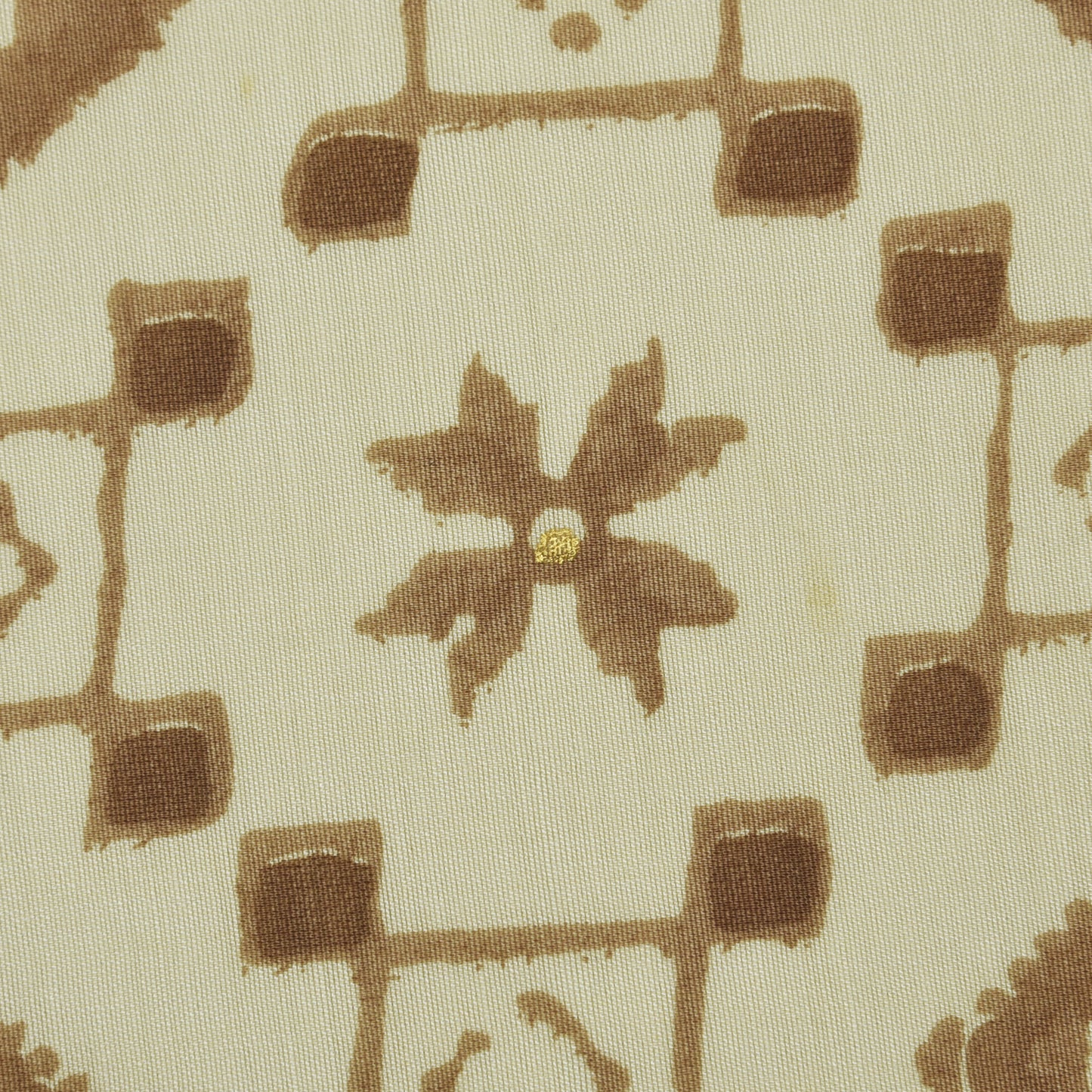 Chanderi Foil Print Fabric