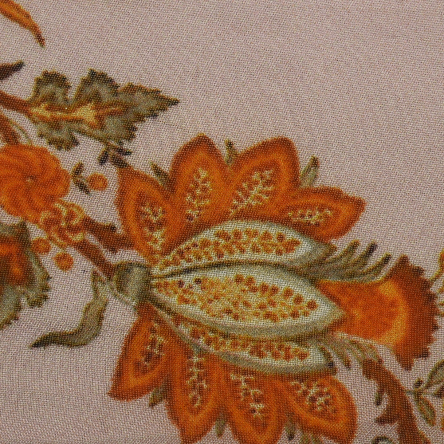 Multicolor Organza Print Fabric