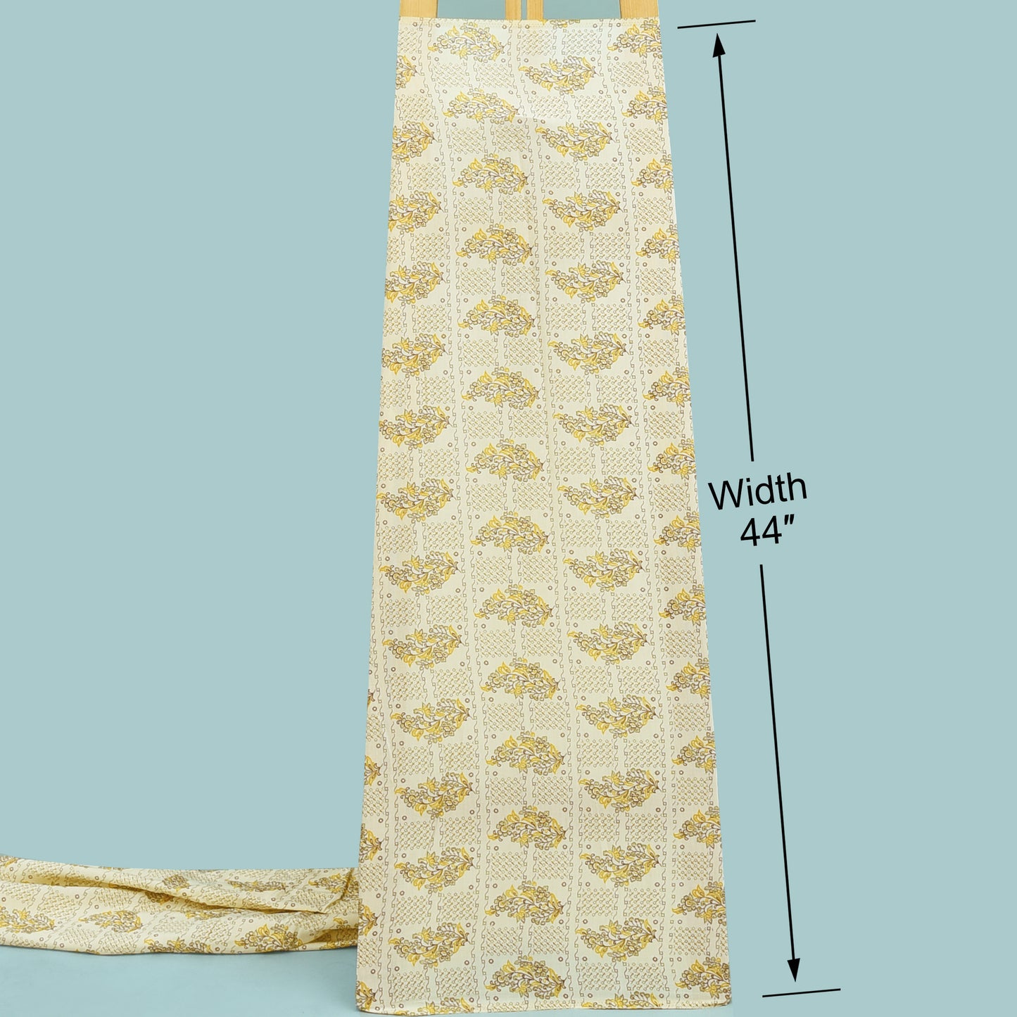 Chanderi Foil Print Fabric