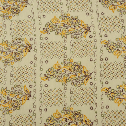 Chanderi Foil Print Fabric