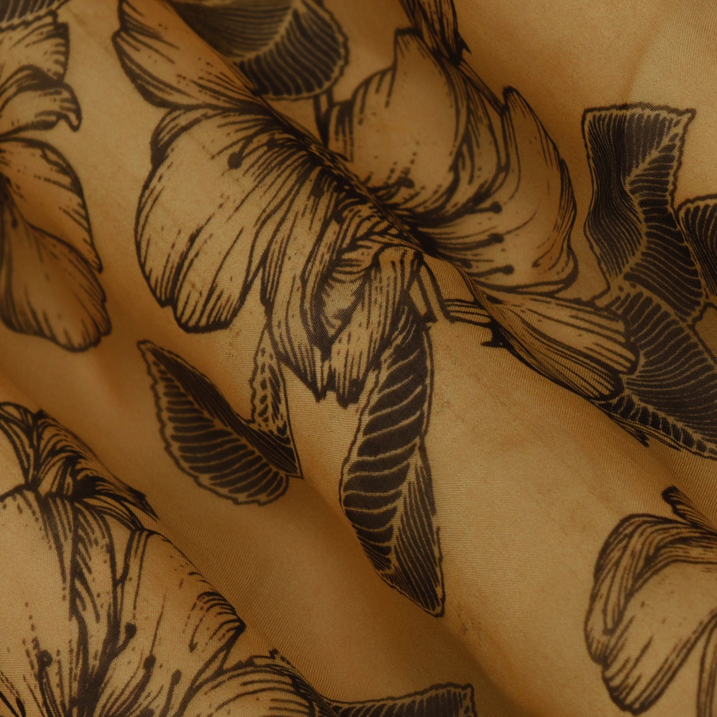 Multicolor Organza Print Fabric