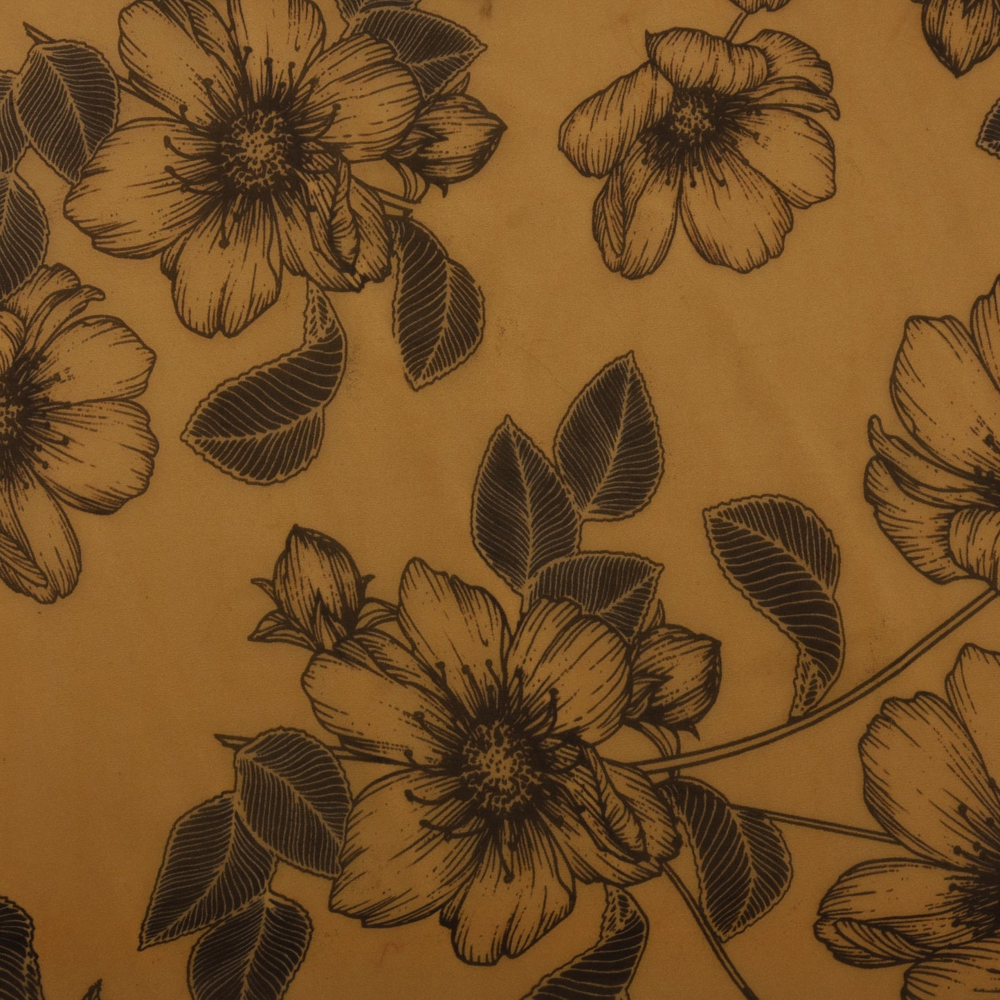 Multicolor Organza Print Fabric