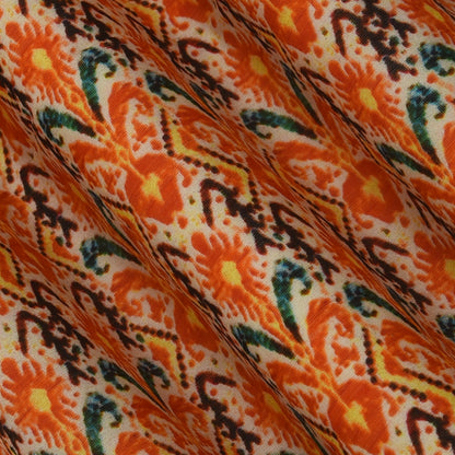 Chanderi Print Fabric