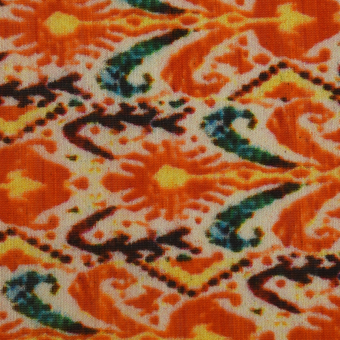 Chanderi Print Fabric