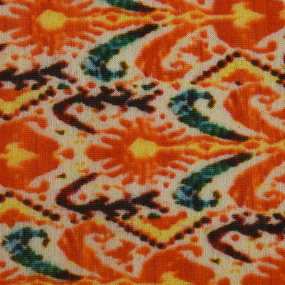 Chanderi Print Fabric