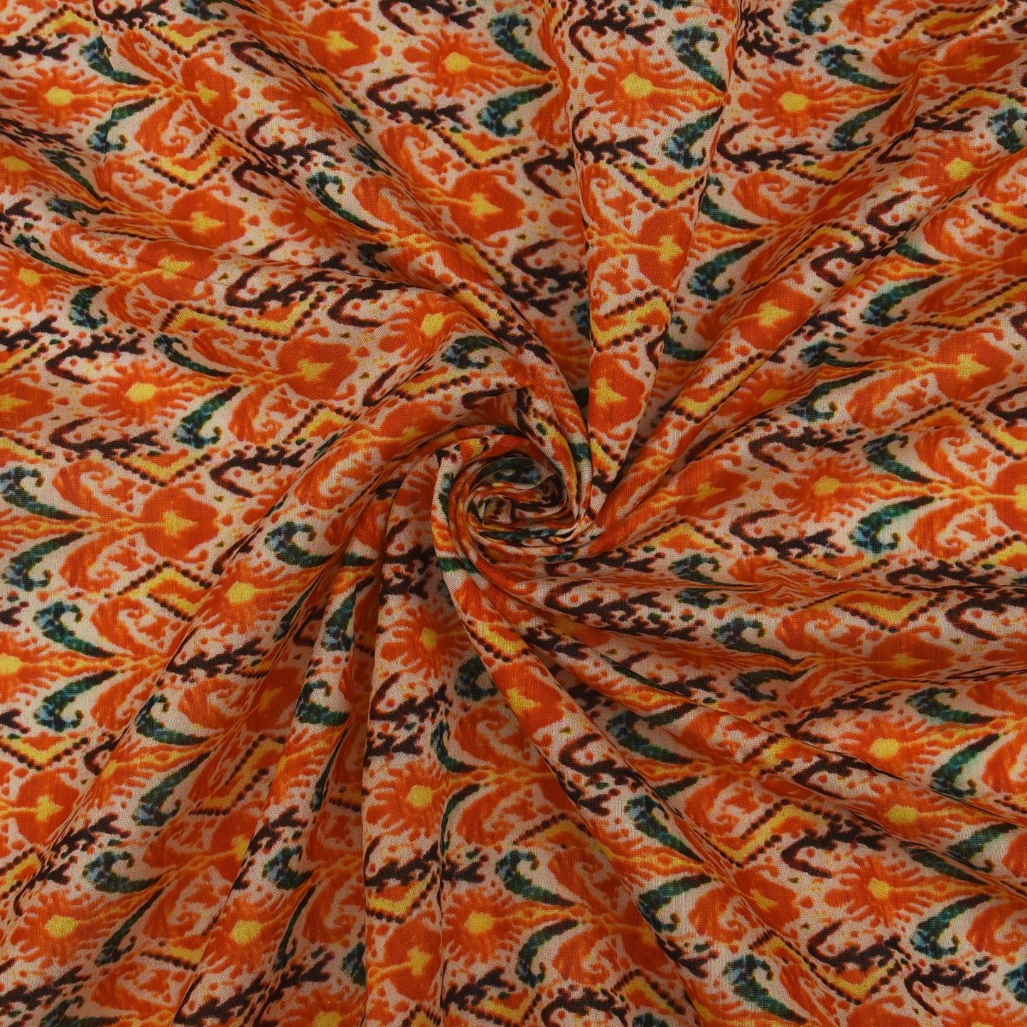 Chanderi Print Fabric