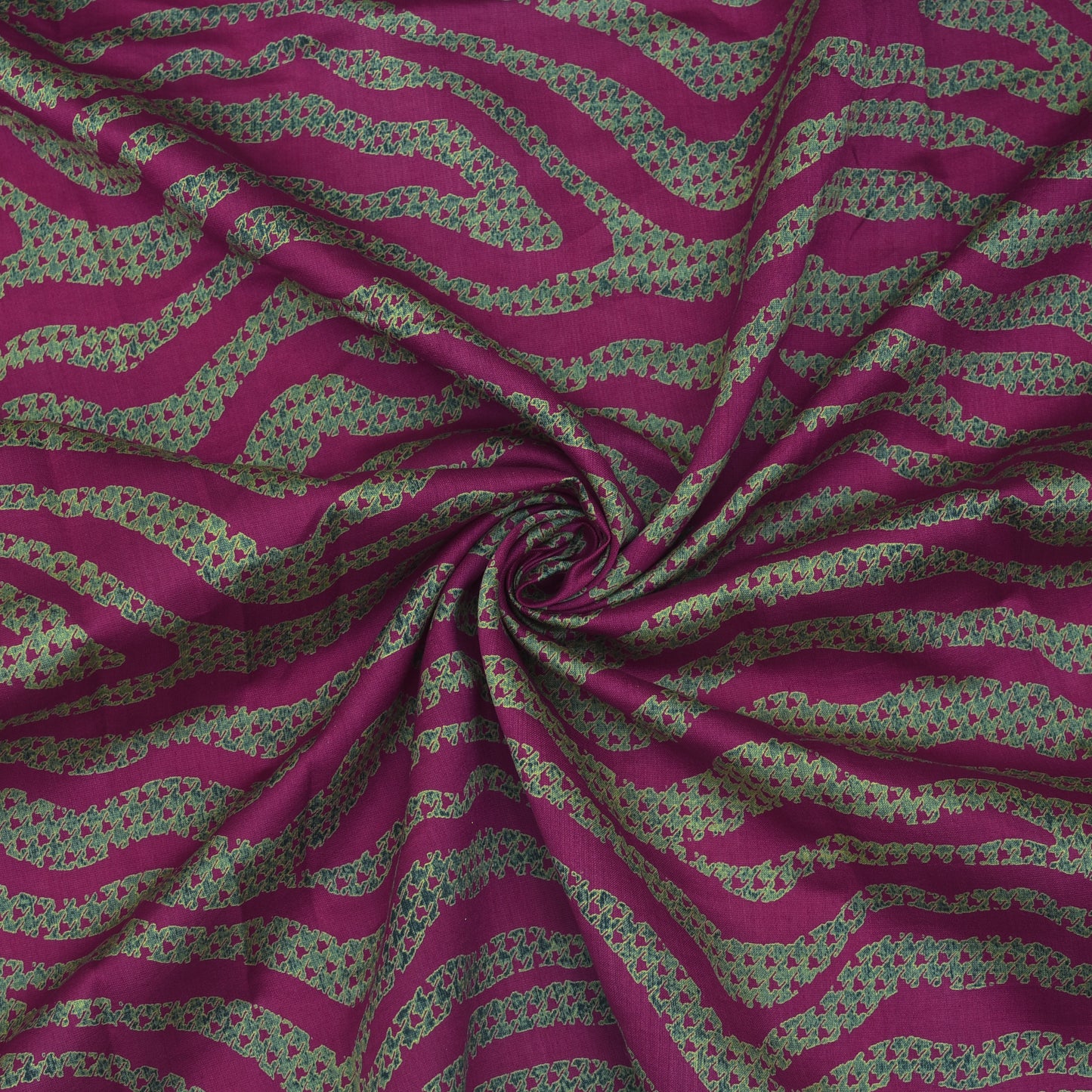 Chanderi Print Fabric