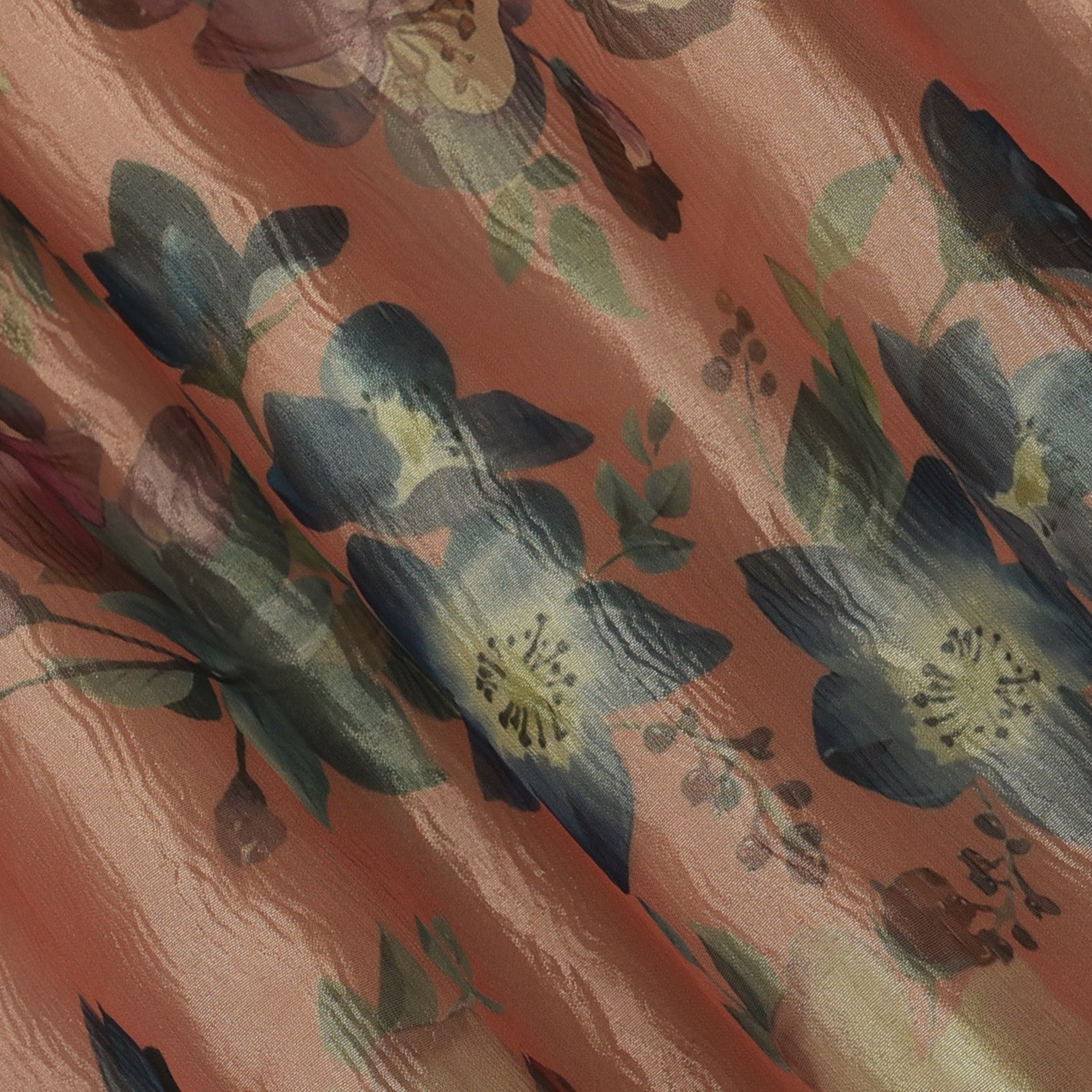 Crush Tissue Print Fabric