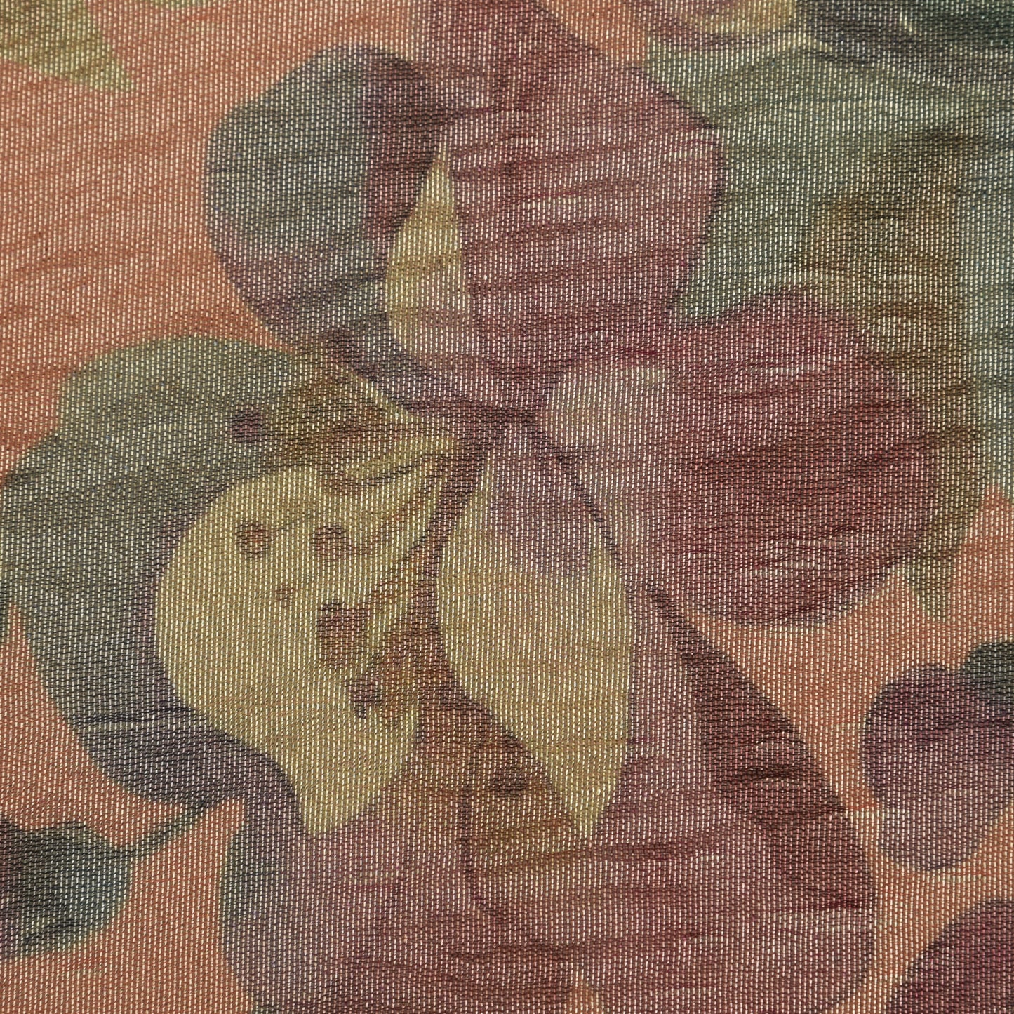 Crush Tissue Print Fabric