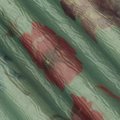 Crush Tissue Print Fabric