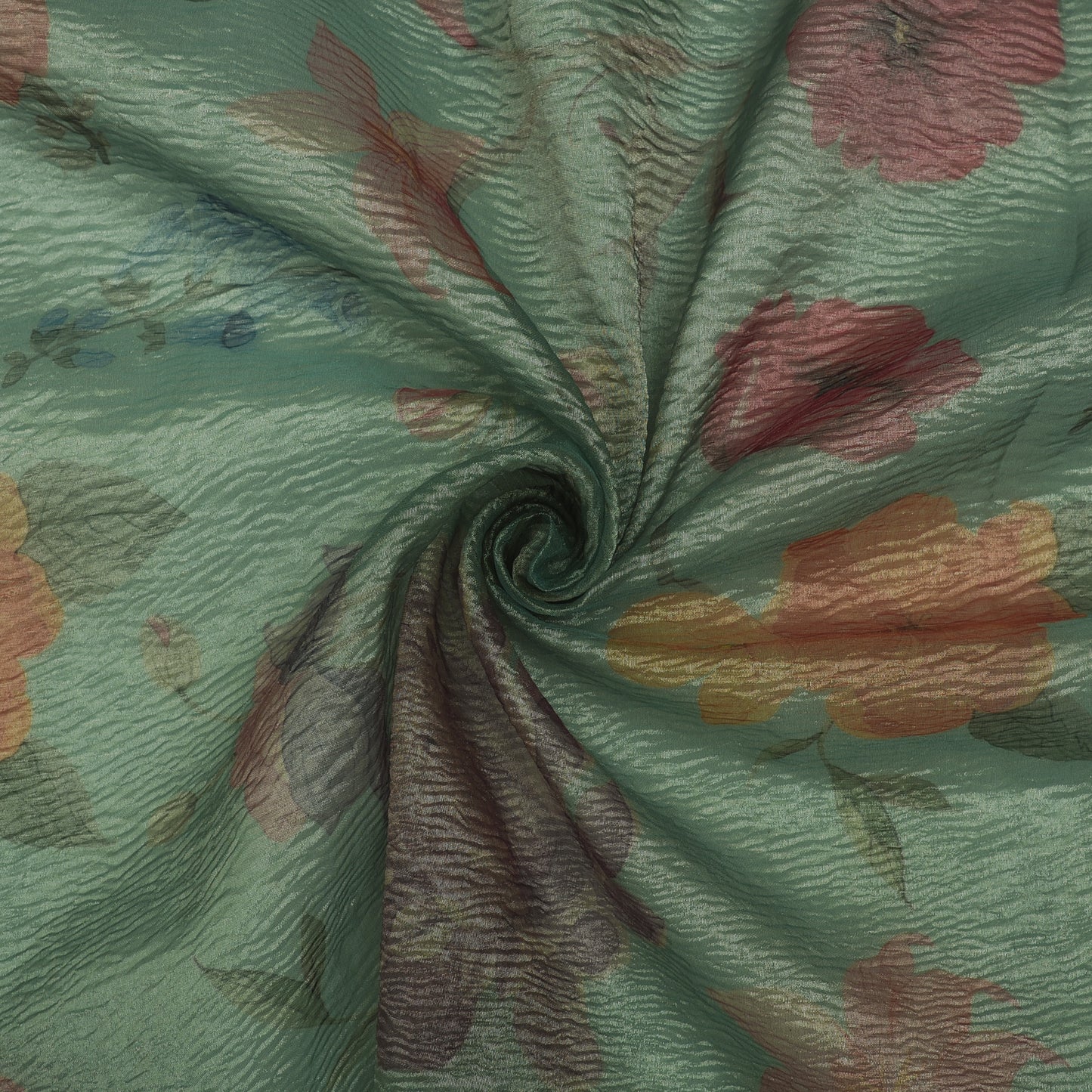 Crush Tissue Print Fabric