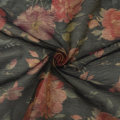 Crush Tissue Print Fabric