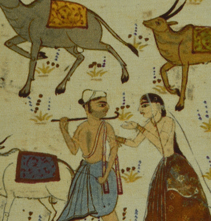 Multicolor Modal Satin Hydra Print Fabric