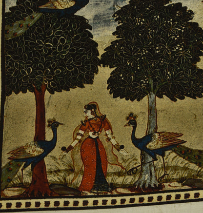 Multicolor Modal Satin Hydra Print Fabric