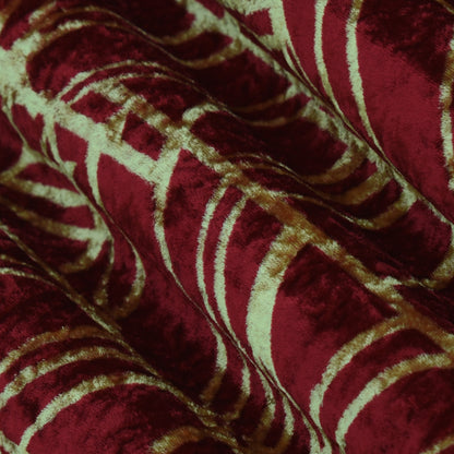 Pure Silk Velvet Print Fabric